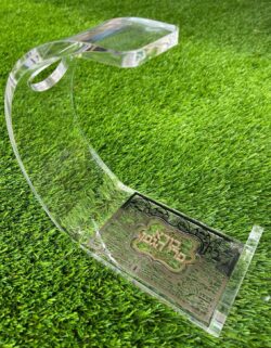 מעמד לבקבוק יין - פלקטה זהב