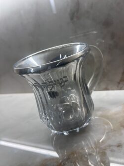 נטלה קריסטל זכוכית - כסף