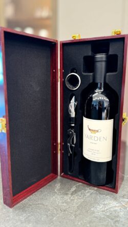 ⁦תיבת עץ לבקבוק יין⁩ – תמונה ⁦2⁩