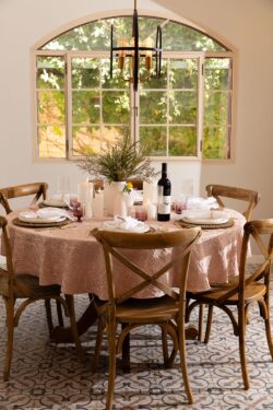 ⁦מפת שולחן | מרסיי ורוד⁩ – תמונה ⁦2⁩