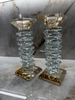 זוג פמוטי קריסל מהודרים 301