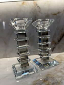 זוג פמוטי קריסטל מהודרים 308