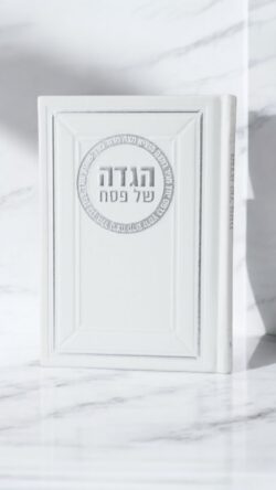 ⁦הגדה דמוי עור יוקרתית⁩ – תמונה ⁦6⁩