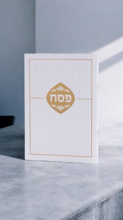 הגדה יוקרתית לפסח גודל ענק כריכה רכה
