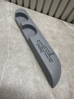 פמוט זוגי בטון - שבת קודש